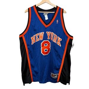 Authentic Vintage 1998 1999 New York Knicks Latrell Sprewell #8 Jersey Puma 52